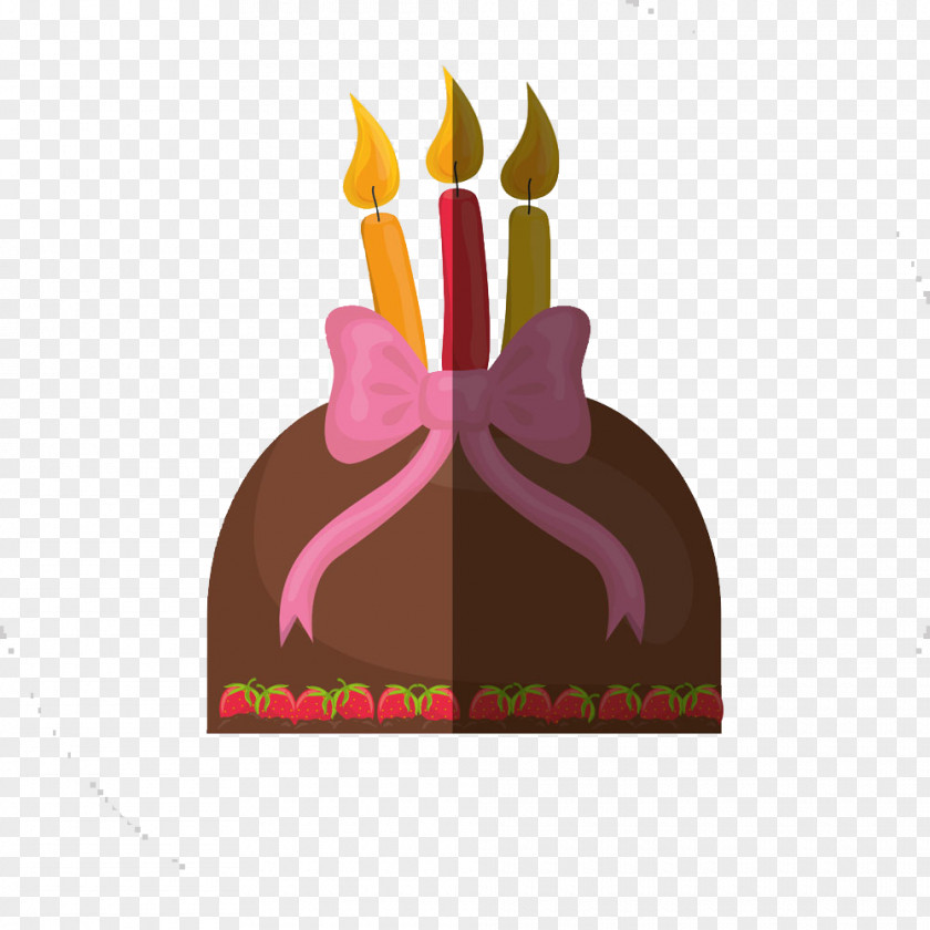 Bow Strawberry Cake Birthday Chocolate Gelatin Dessert Milk Shortcake PNG