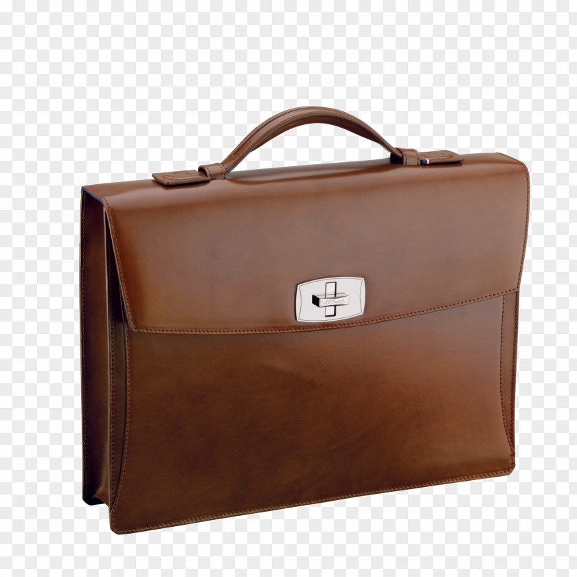 Briefcase S. T. Dupont Leather Handbag PNG