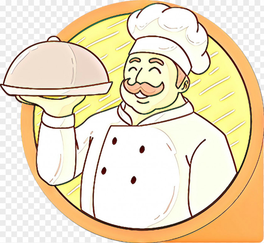 Cartoon Cook Chef Smile PNG