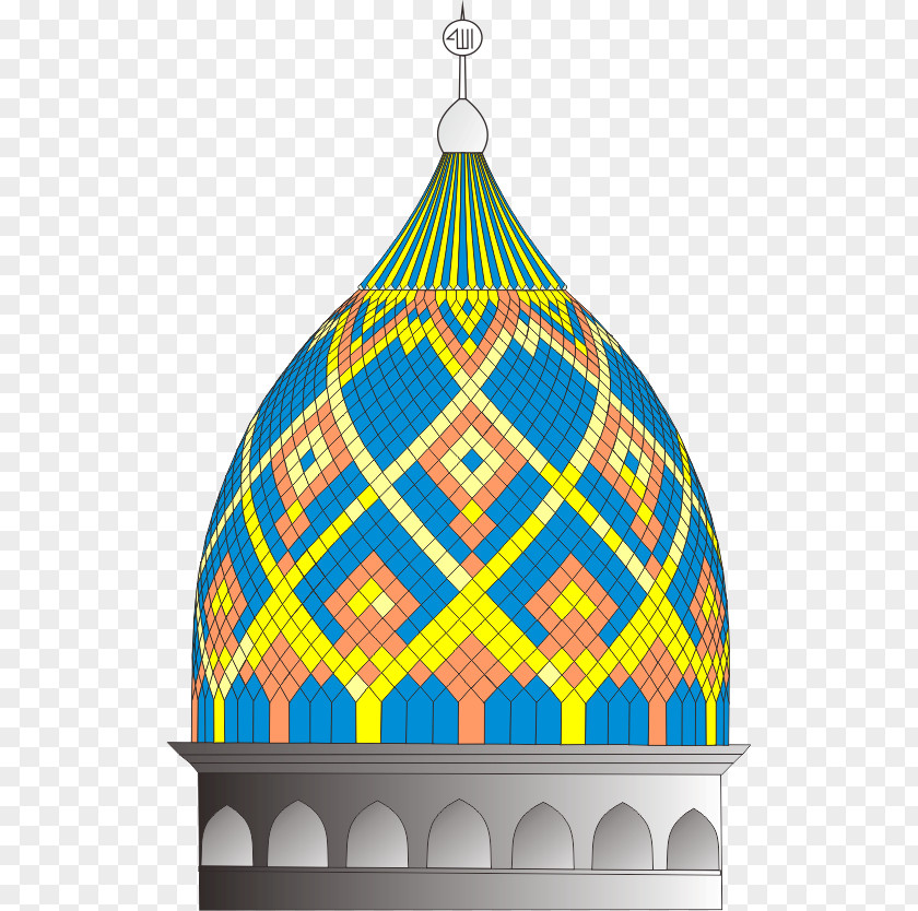 Design Dian Al-Mahri Mosque Dome Jakarta PNG