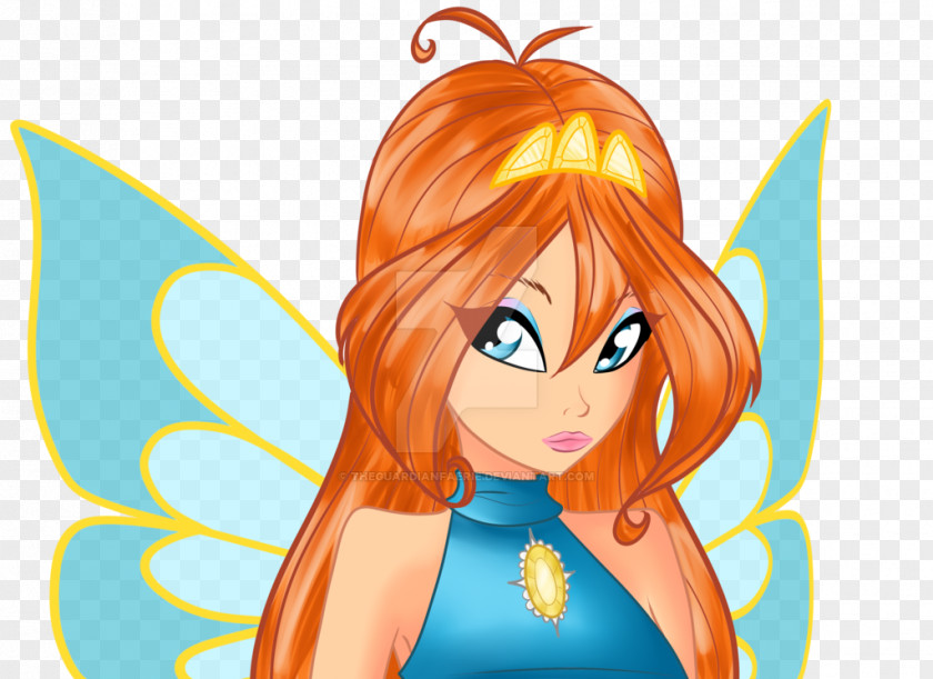 Fairy Anansi Luck Brown Hair PNG