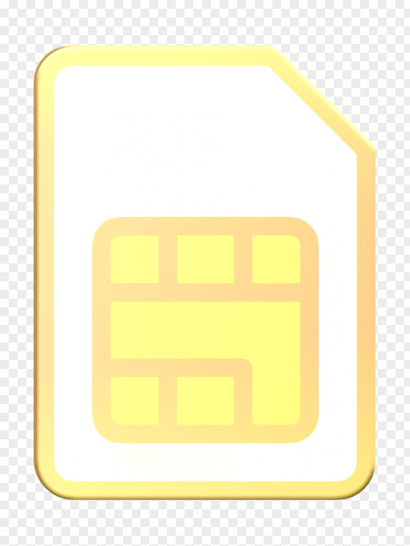 Mobile & Telephone Icon Sim PNG