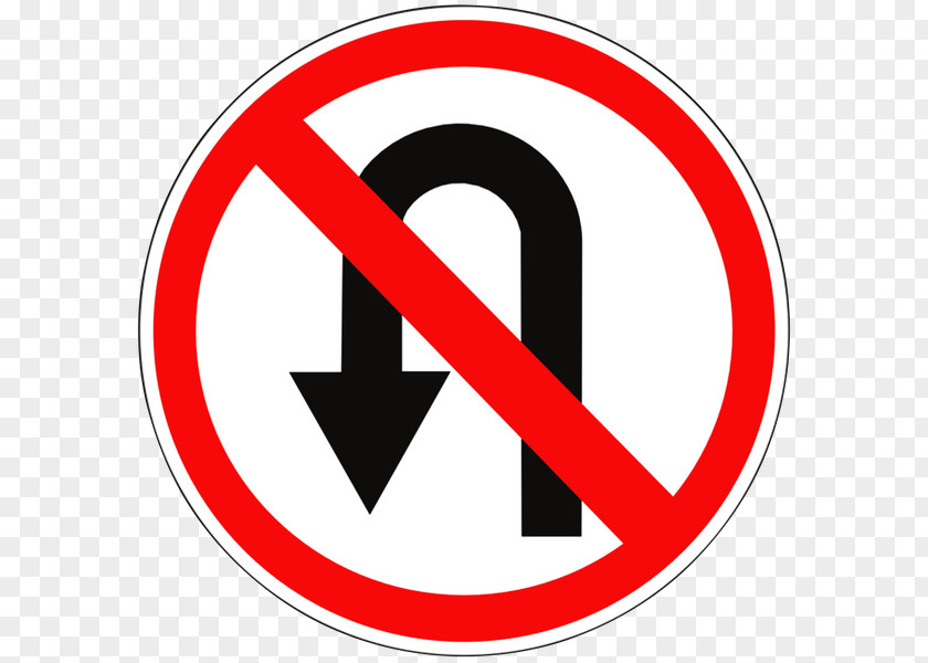 Road U-turn Traffic Sign Stock Photography PNG