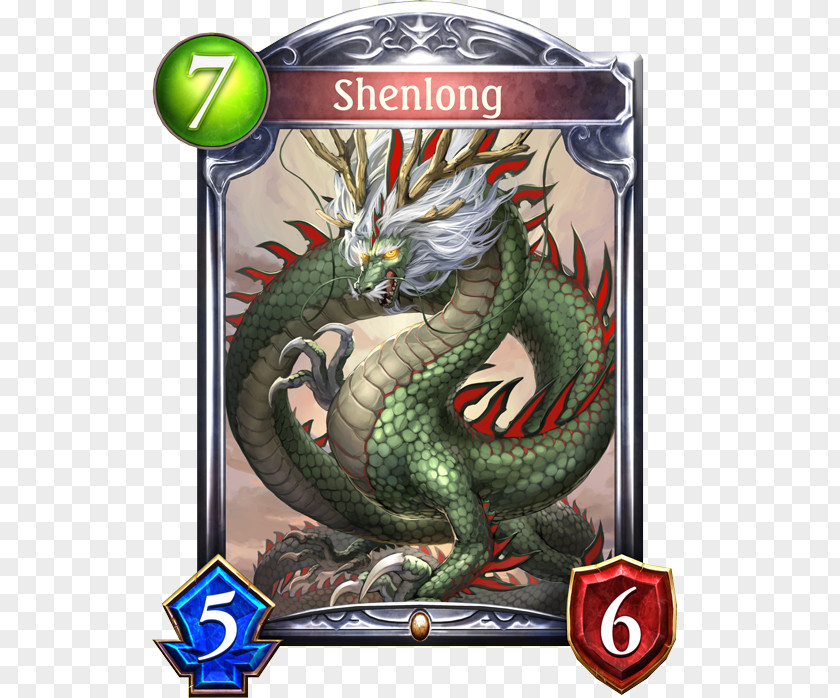 Shenlong Shadowverse カード European Dragon Collectible Card Game PNG