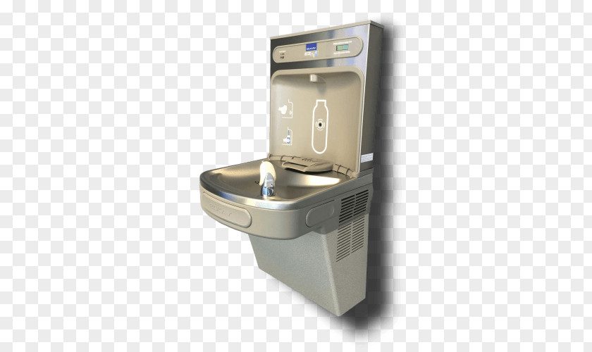 Airport Water Refill Station Drinking Fountains Filter Cooler Elkay Manufacturing Bottle PNG