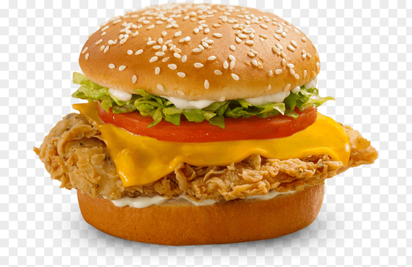 Fried Chicken Cheeseburger Church's Sandwich Wrap KFC PNG