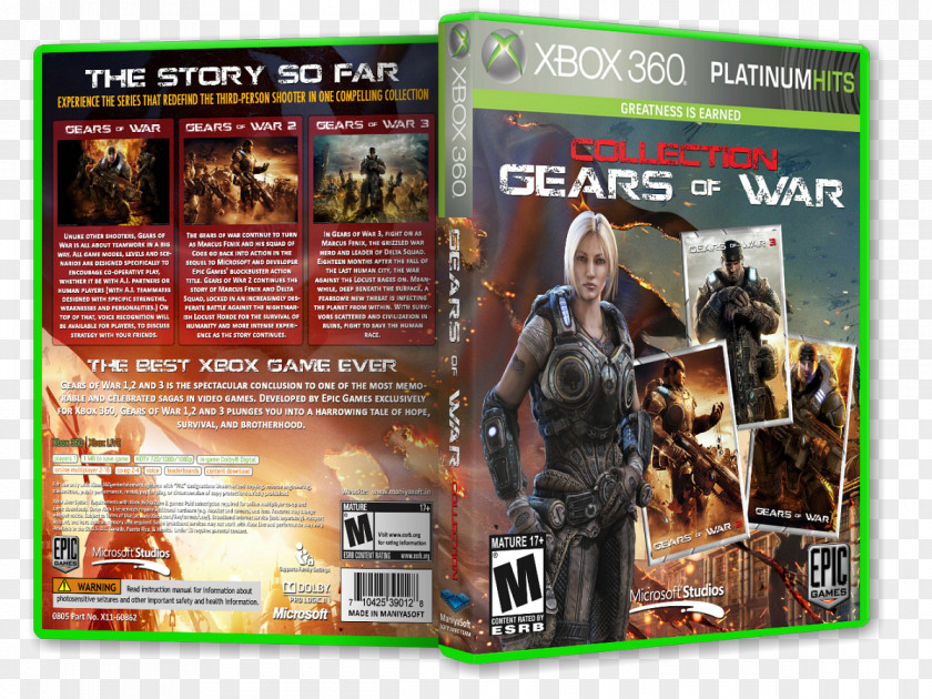 Gears Of War Xbox 360 War: Judgment 3 4 PNG