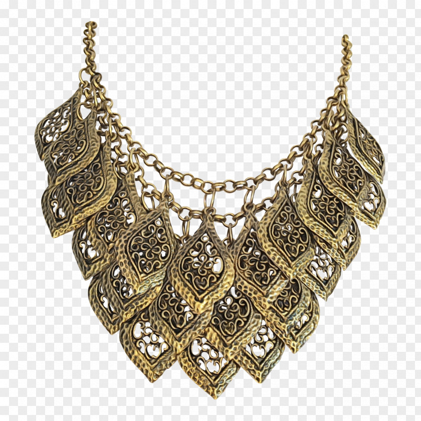 Necklace Gold Collar Plating PNG
