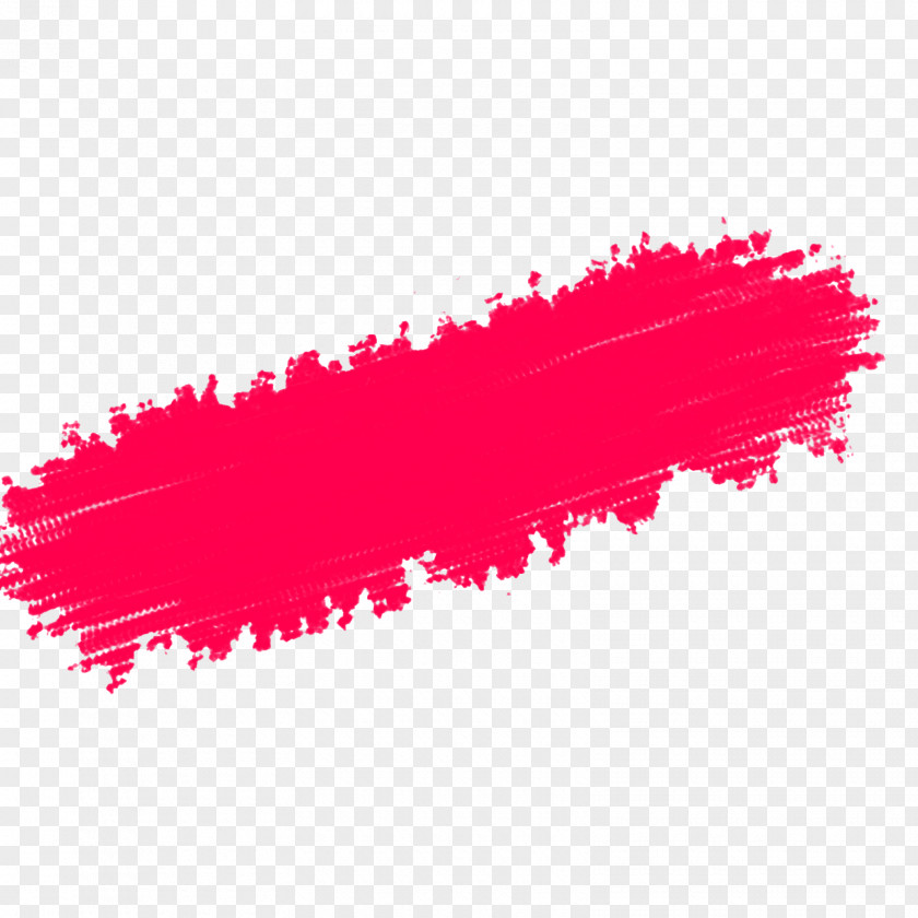 Watercolor Brush Stroke Magenta Email Blog Pink M PNG