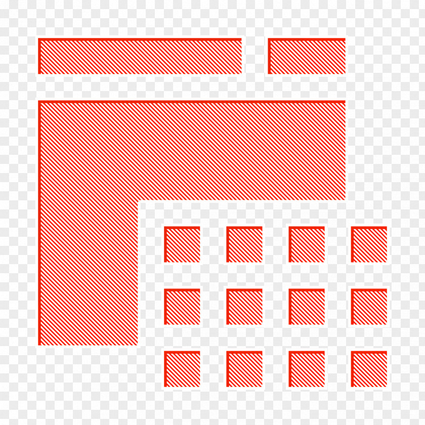 Art And Design Icon Grid Responsive PNG