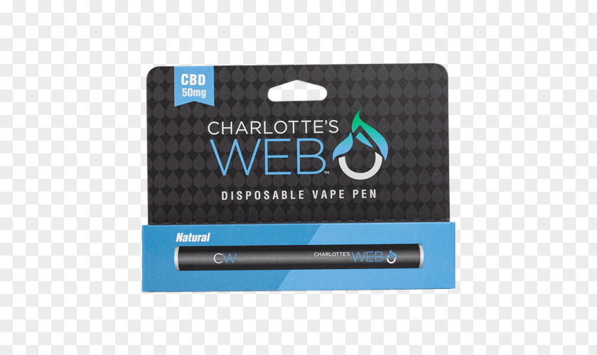 Charlotte Web Charlotte's Vaporizer Cannabidiol Electronic Cigarette Medical Cannabis PNG