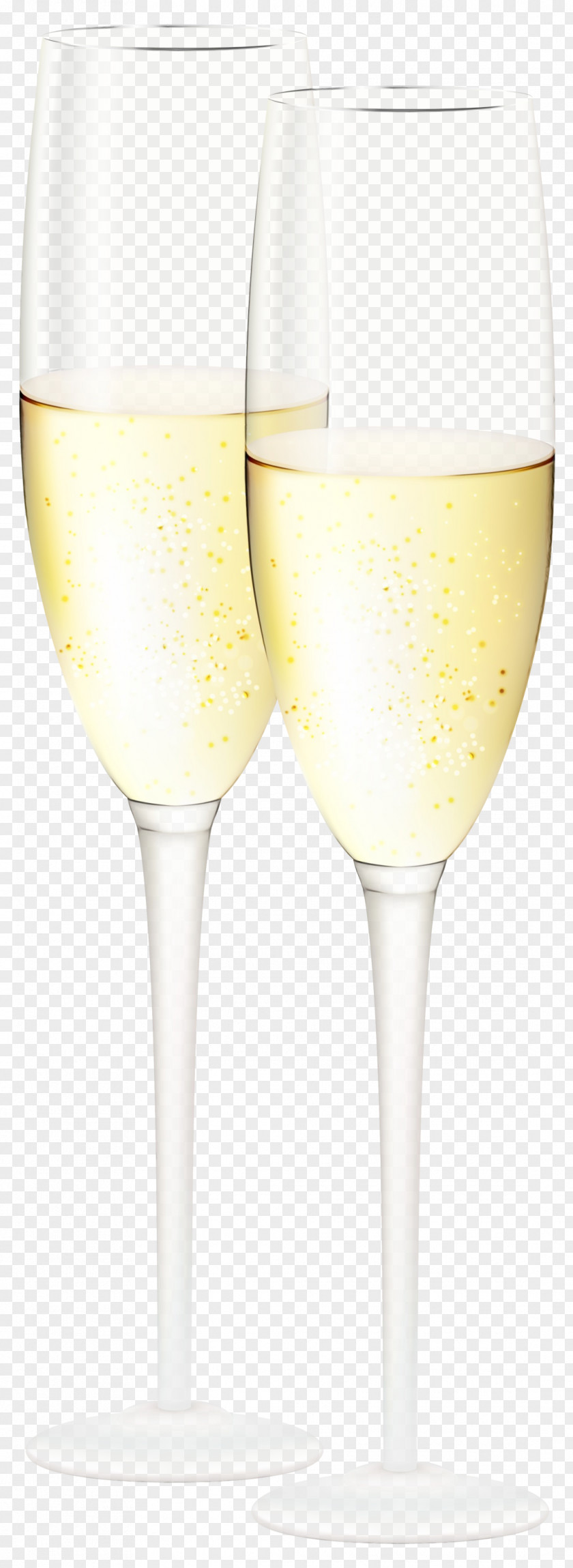 Dessert Wine Cocktail Champagne Glasses Background PNG