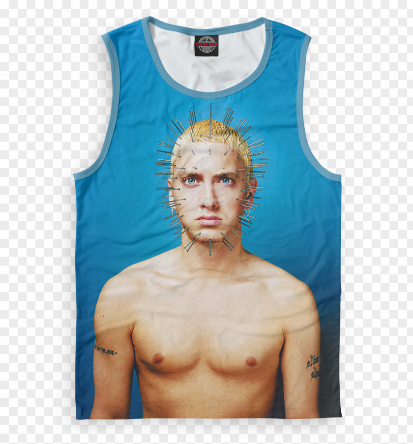 Eminem T-shirt Sleeveless Shirt Celebrity Clothing PNG