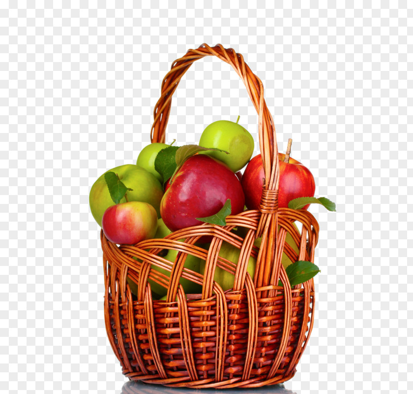 Fruits The Basket Of Apples Auglis PNG
