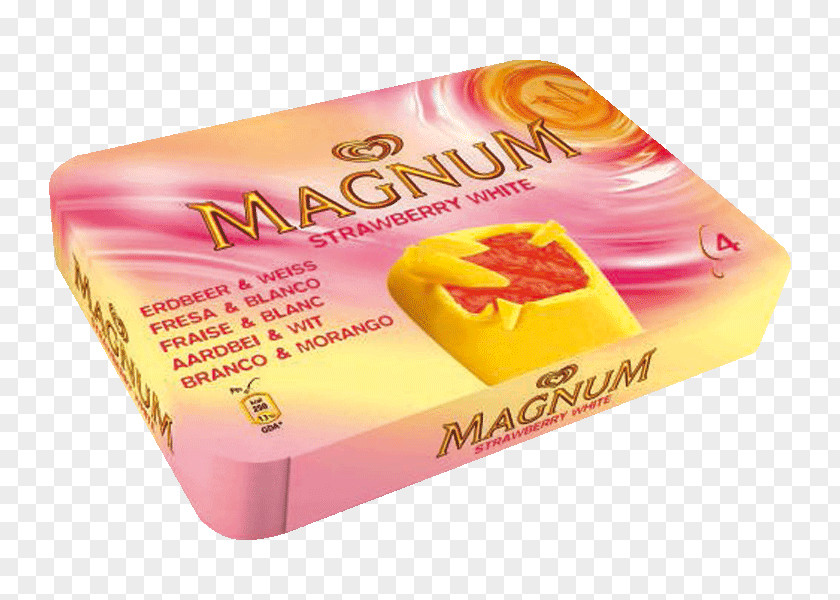 Ice Cream White Chocolate Pain Au Chocolat Magnum PNG