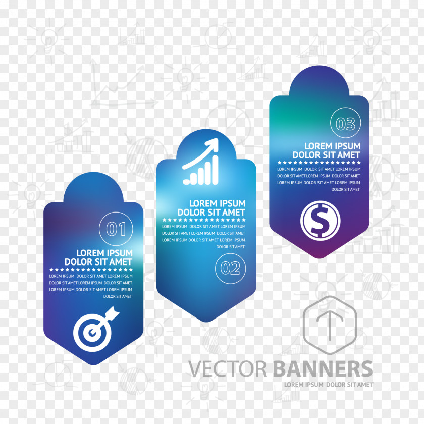 Business Information Map Vector Material Infographic PNG