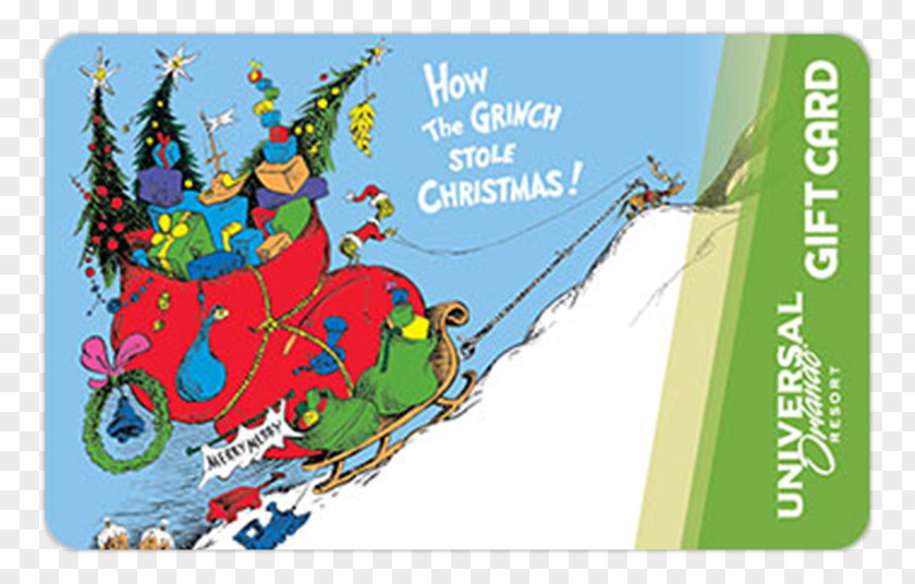 Dr Seuss How The Grinch Stole Christmas! Christmas Card Greeting & Note Cards PNG