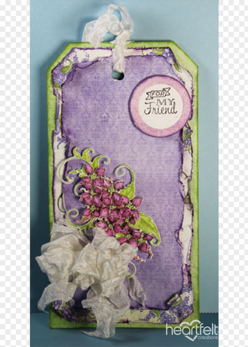 Lilac Violet Purple Lush Heartfelt Creations PNG