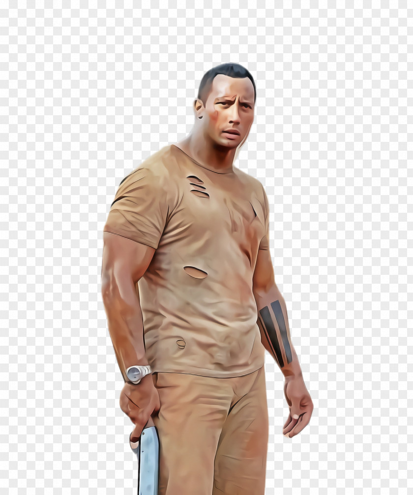 Muscle Shoulder Standing Brown Arm Male Sleeve PNG