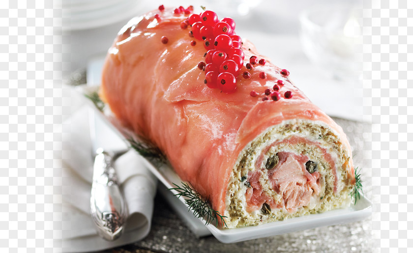 Pain Au Chocolat Smoked Salmon Yule Log Cream Recipe PNG