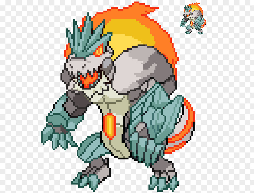 Pixel Art Pokemon Charizard DeviantArt Digital Illustration PNG