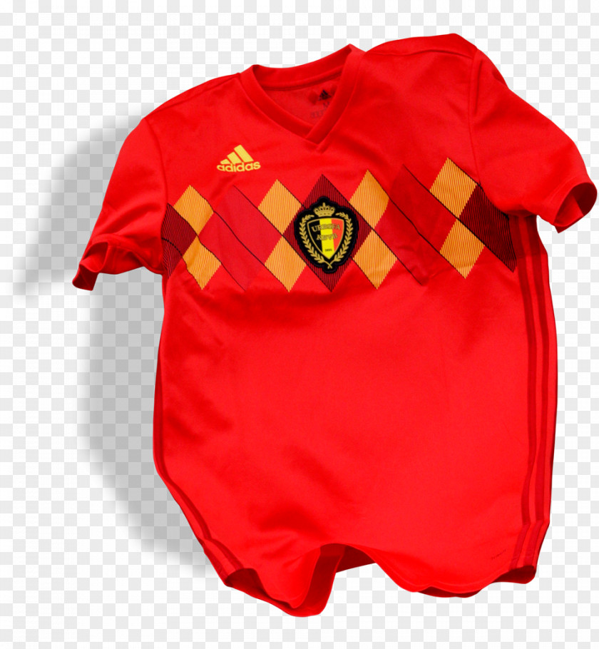 T-shirt Belgium National Football Team 2018 World Cup PNG