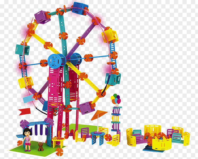 Theme Park Roominate Amusement Amazon.com Carousel PNG