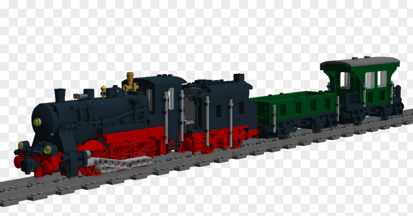 Train Lego Trains Rail Transport Railroad Car Steam Locomotive PNG