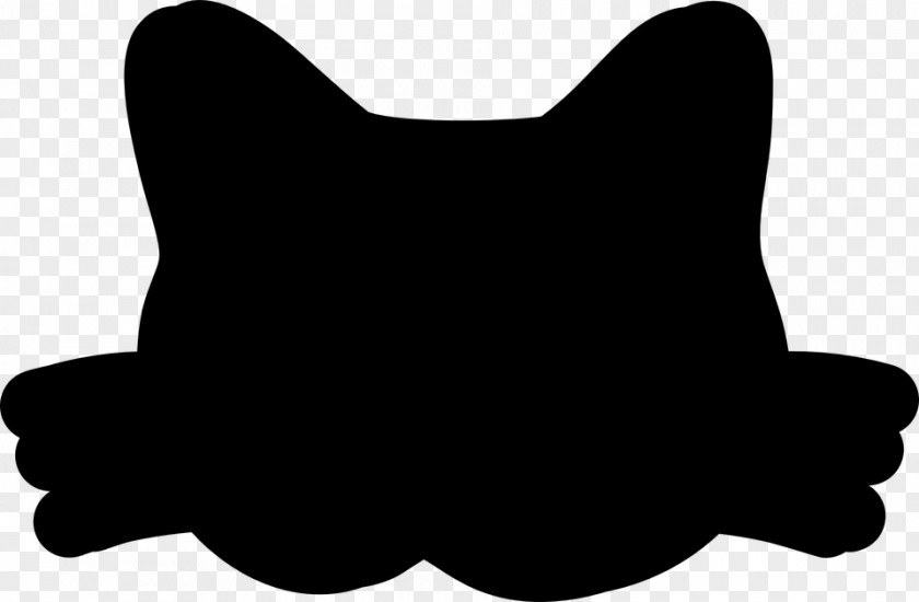 Whiskers Cat Clip Art Silhouette Snout PNG