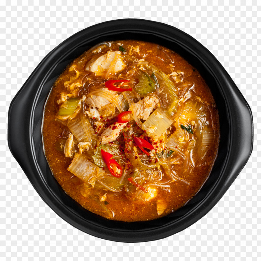 A Thai Restaurant Menú Kimchi-jjigae Yellow Curry Red Sundubu-jjigae Massaman PNG