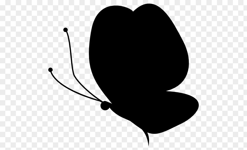Butterfly Silhouette Insect PNG