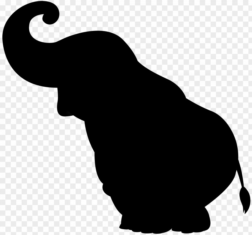 Cat African Elephant Indian Clip Art Silhouette PNG