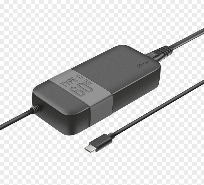 Laptop Battery Charger USB-C AC Adapter PNG
