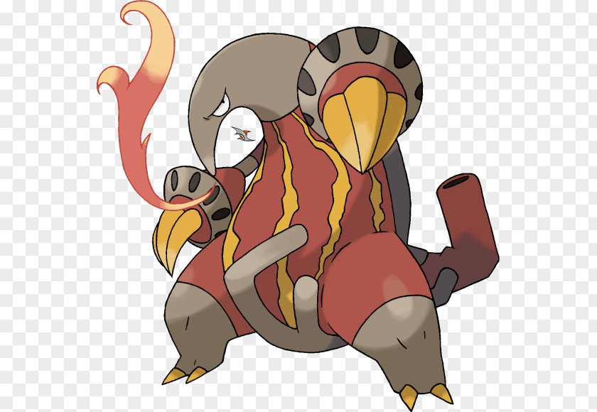 Pokemon Black & White Pokémon Universe Heatmor Art PNG