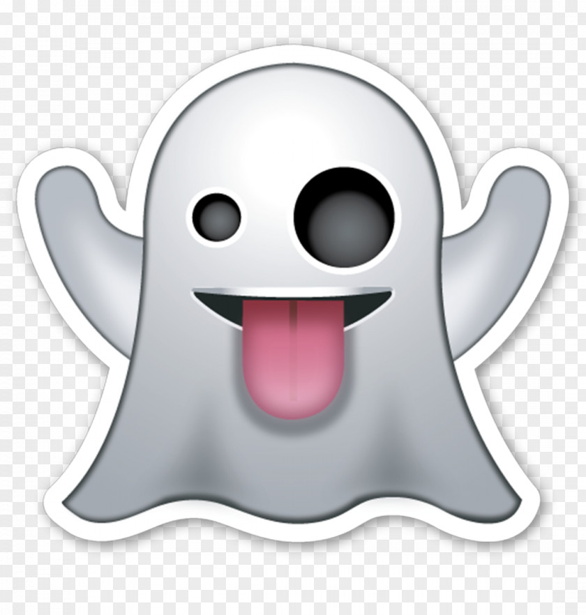 Emoji Sticker Ghost T-shirt Clip Art PNG