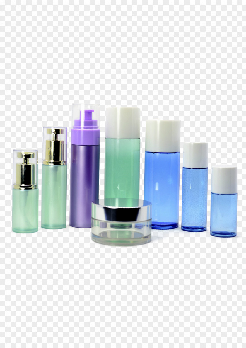 Skincare Bottles Cosmetics Box Make-up Moisturizer Wood PNG