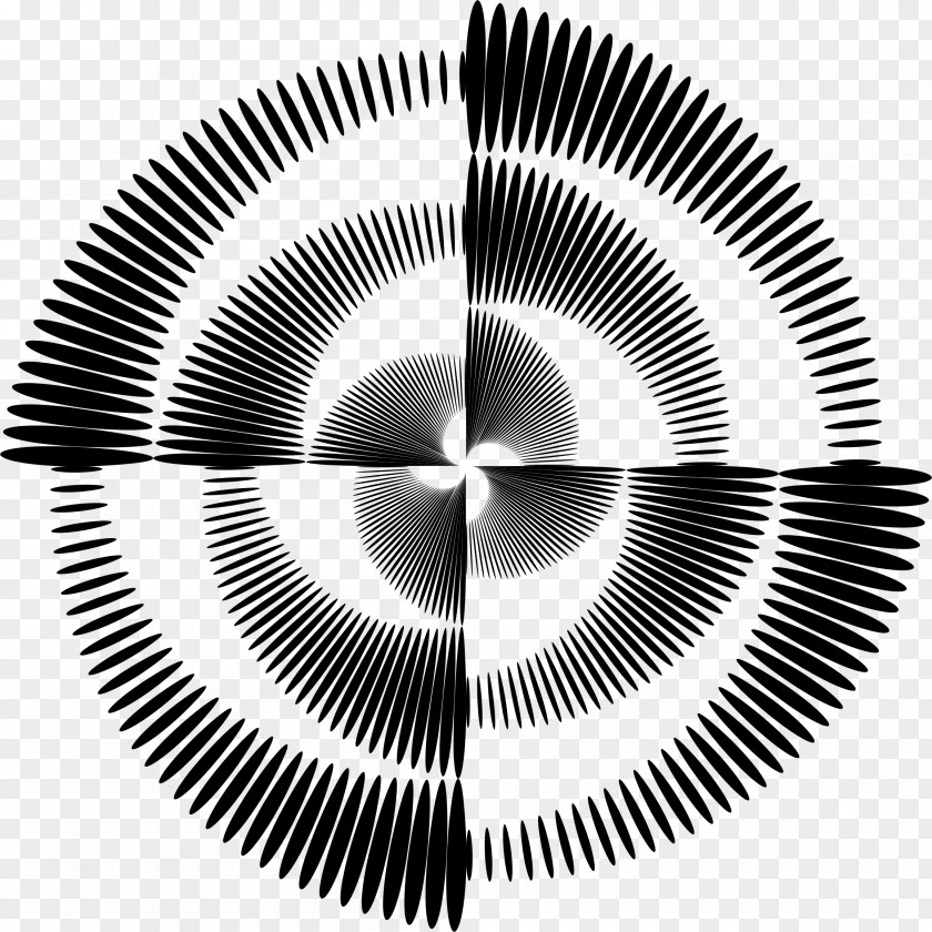 Vortex Optical Illusion Optics Op Art PNG