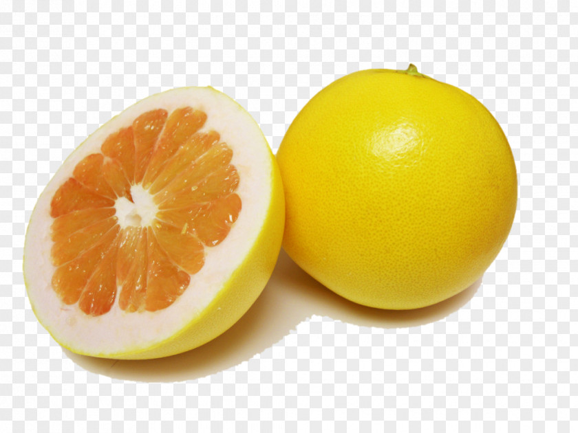 Yellow Grapefruit Pomelo Greipfrutas PNG