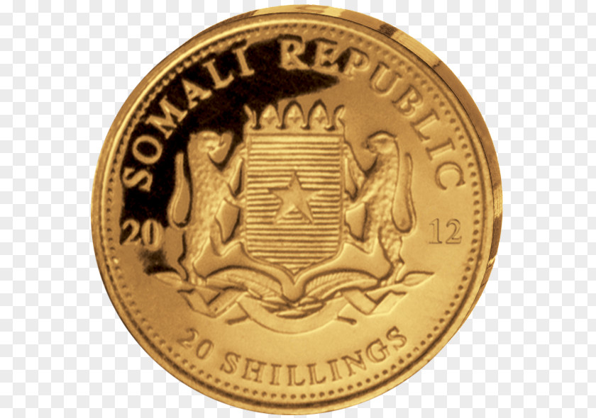 Coin Gold Silver Africa PNG