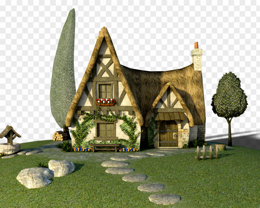 Elf House Home PNG