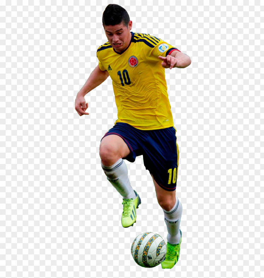 Football Colombia National Team Rendering PNG