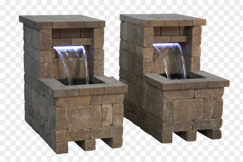 Water Hearth Feature Hardscape Masonry Oven PNG