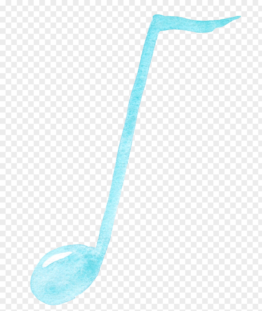 Blue Notes Turquoise Pattern PNG