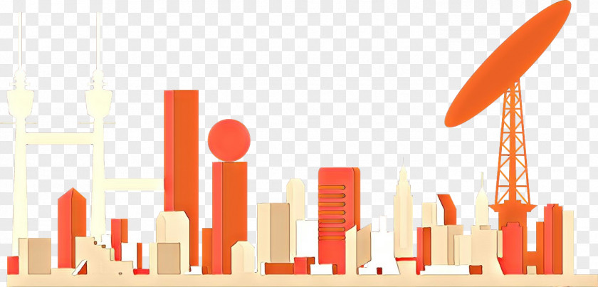 Cityscape City Orange PNG