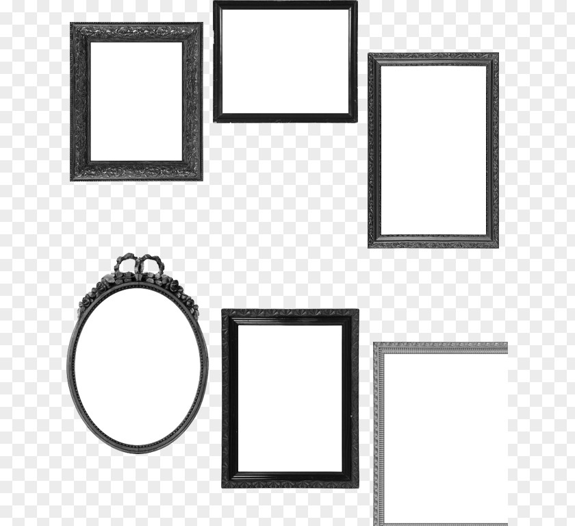 Design Picture Frames White PNG