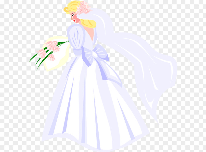 Old Lithuanian Wedding Gowns Illustration Bride Drawing PNG