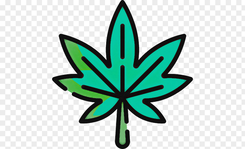 Icon Medical Cannabis Recreational Drug Use Substance Abuse Narcotic PNG