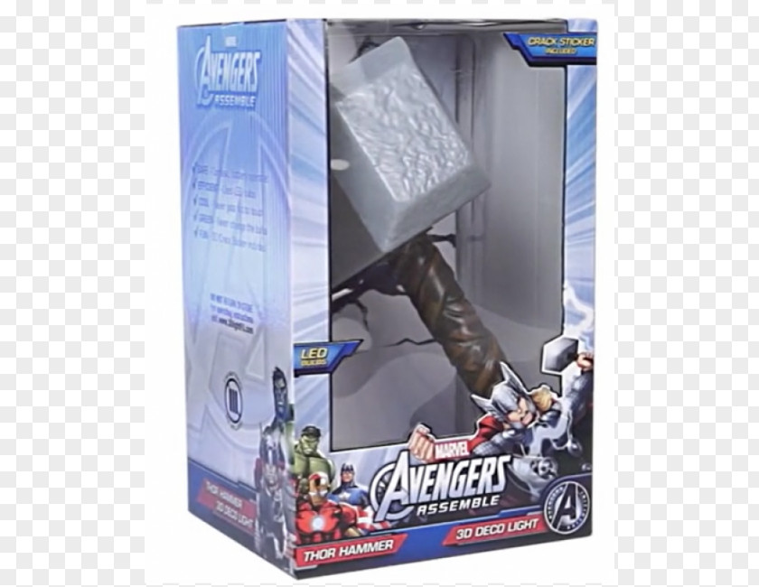 Thor Nightlight Spider-Man Mjolnir PNG