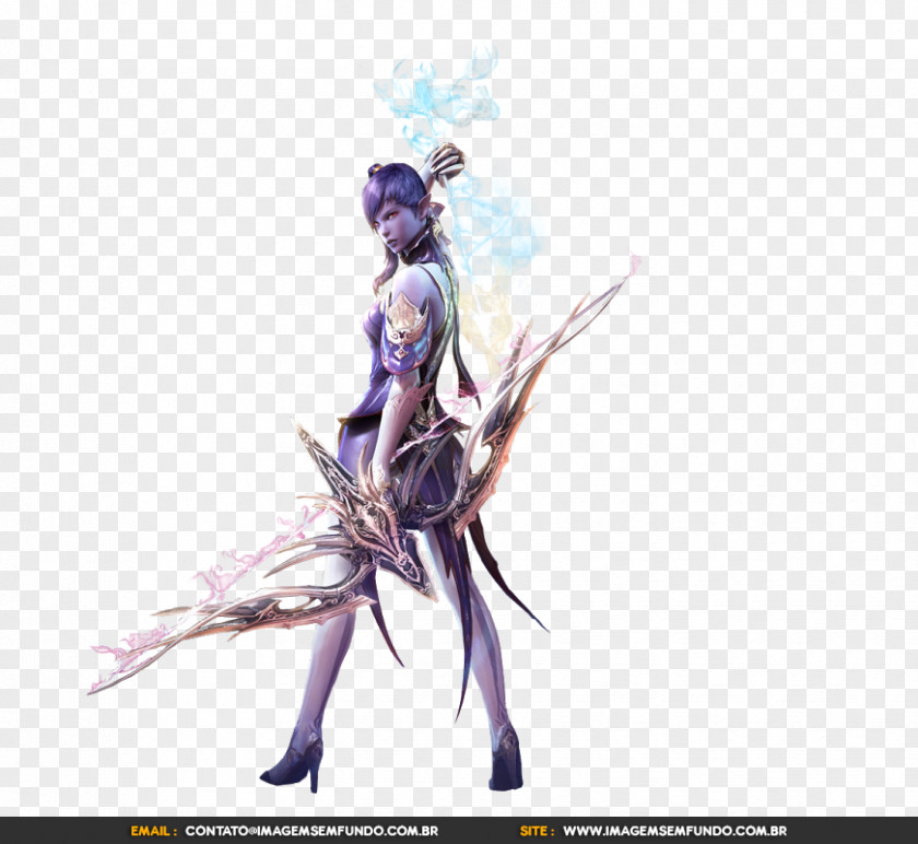 Aion Drawing Character Download PNG