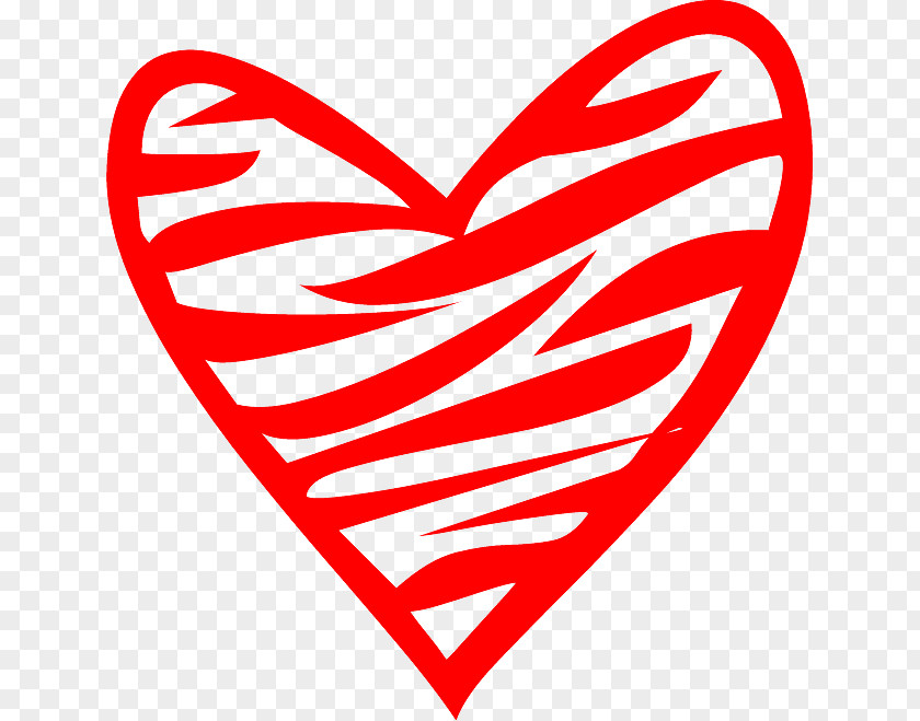 Simple Heart Love Transparent Clip Art. PNG